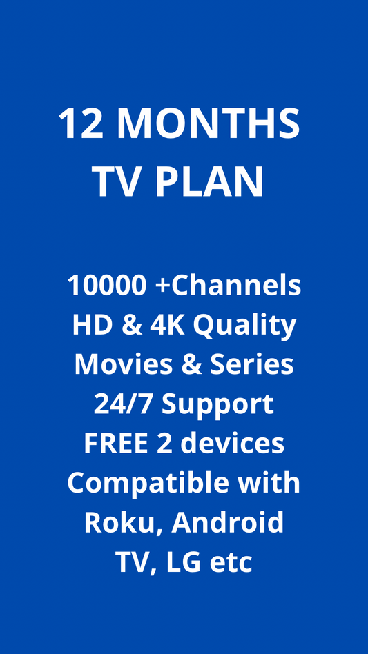 12-MONTH TELEVISION PLAN